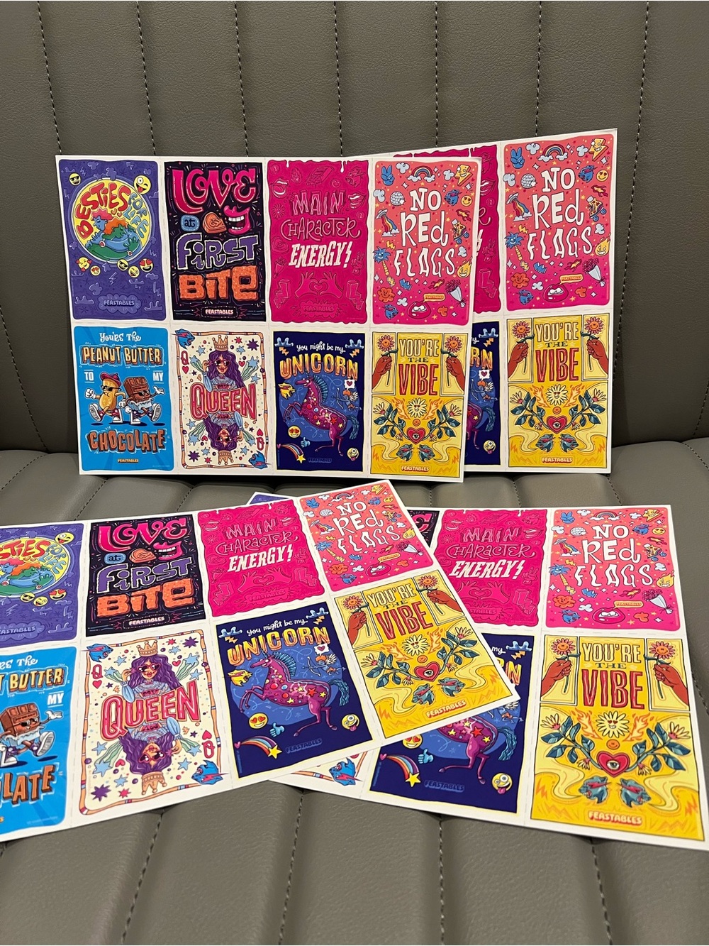 Mr. Beast FEASTABLES Limited Edition Valentine’s Day Cards - 32 Cards